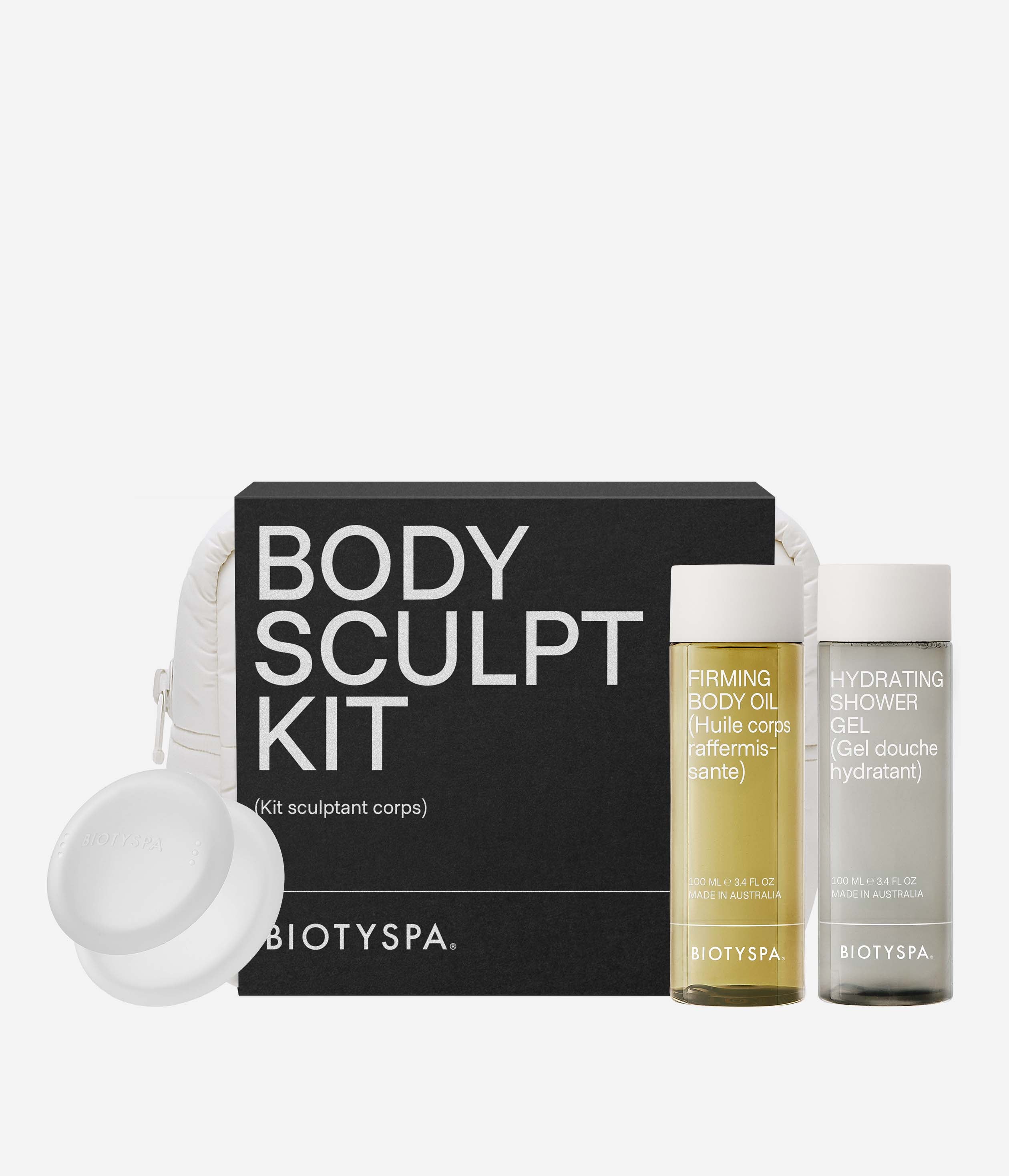 #1 Best Selling Body Sculpting Ritual - At-home Body Lymphatic Sculpting Drainage - Includes The Original Body Sculpt Cup + Organic & Vegan Coffee Extract Enriched Firming Body Oil 100 ML / 3.4 FL.OZ. + Soap Free Hyaluronic Acid Enriched Natural Hydrating Shower Gel 100 ML / 3.4 FL.OZ.